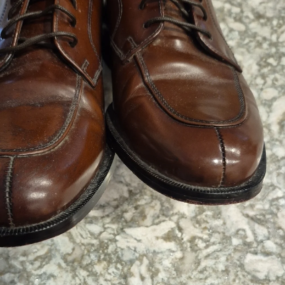 Cole Haan Hawthorne Brown Leather Men's Oxfords